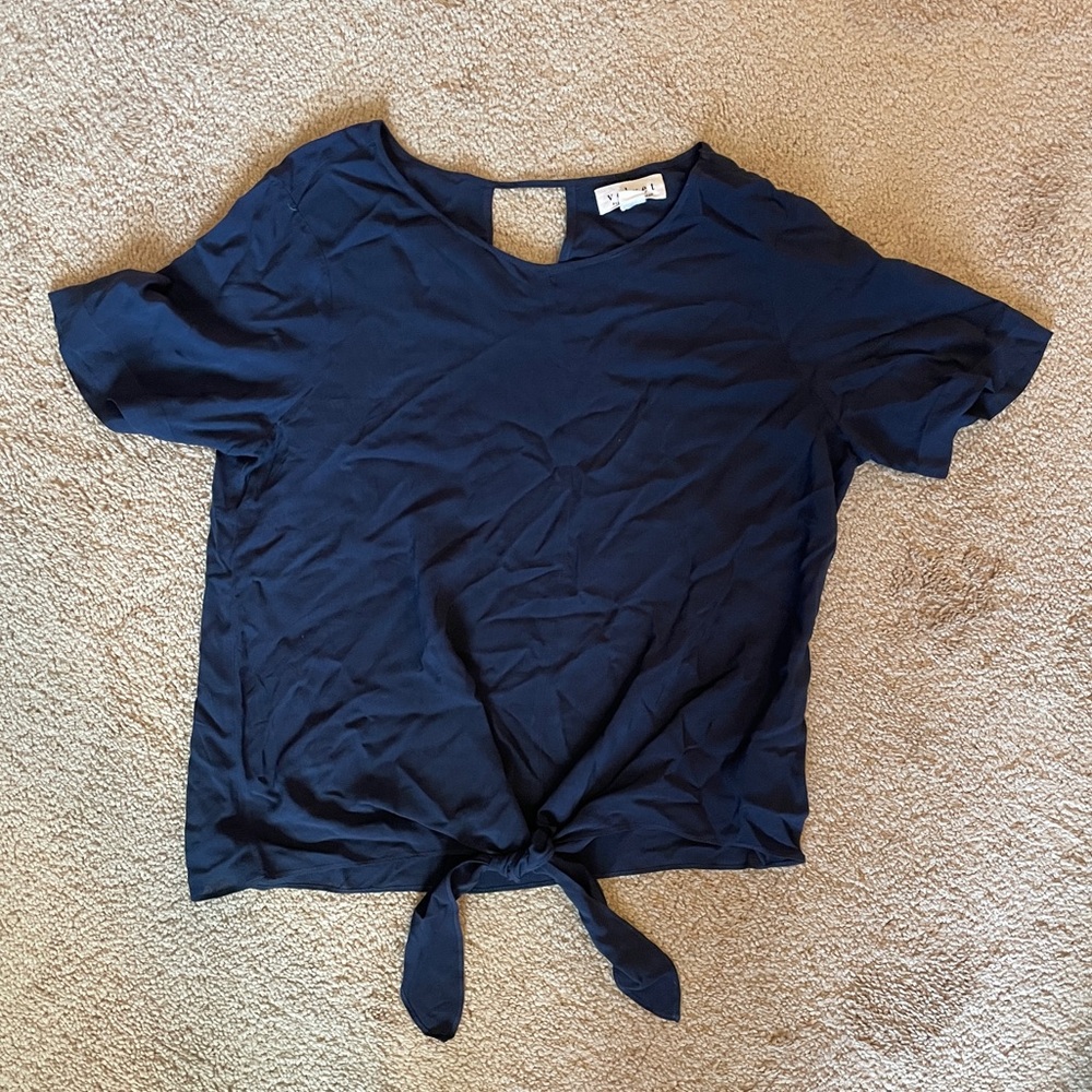 Velvet brand tie front top